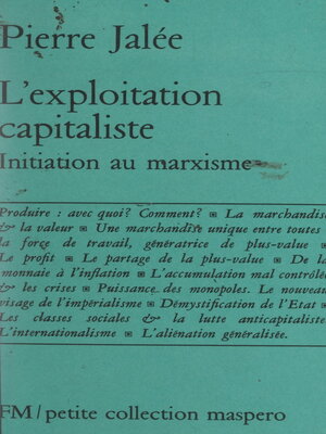 cover image of L'exploitation capitaliste